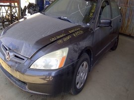 2005 HONDA ACCORD, GRAY, LX, 2.4L, V-TEC, MT.  A25130